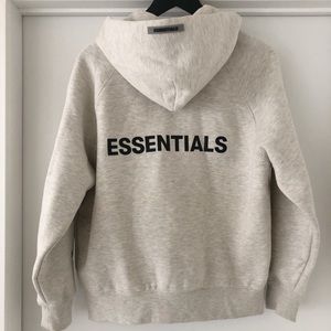 ESSENTIALS Full Zip Hoodie